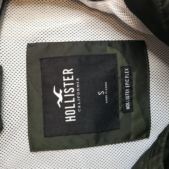 HOLLISTER EPIC FLEX WINDBREAKER HOODIE - Picture 4 of 10